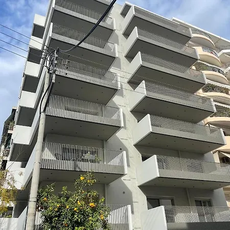 Bright Apartment In The New Building Athen Exterior foto